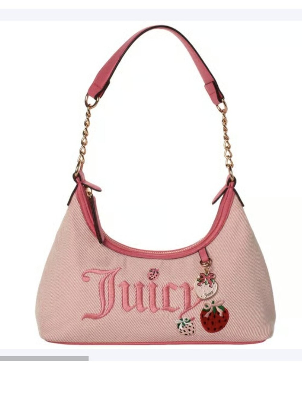 Juicy Couture Sweet Berry Hobo Shoulder Bag NWT